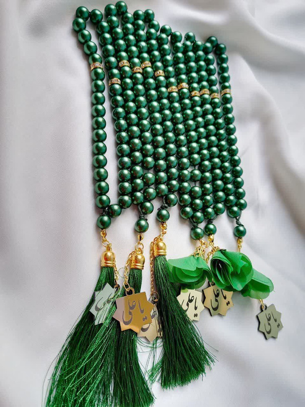 خرید تسبیح سبز غدیر در فروشگاه اینترنتی گیفت الی