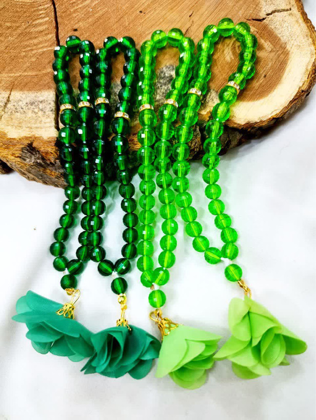 خرید تسبیح 33 عددی سبز غدیر در فروشگاه اینترنتی گیفت الی